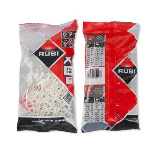 Rubi 1.5 mm-es Fugakereszt 300 db-os (02912)