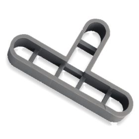 Rubi 10 mm "T" fugakereszt 50 db-os (02926)