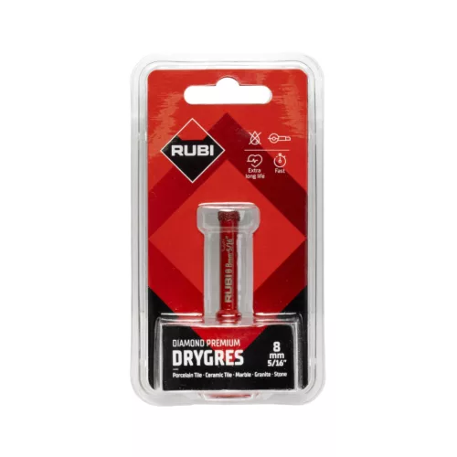 Rubi PREMIUM száraz lyukfúró 8mm (06918)
