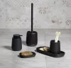AQUALINE NERO szappantartó,fekete