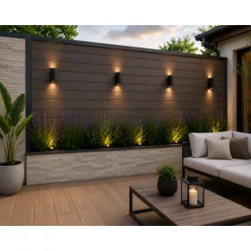 WPC falpanel 156x21x2900 mm - Dark brown