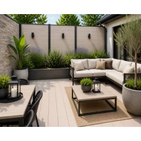 WPC teraszburkolat 138x23x2900mm Cypress