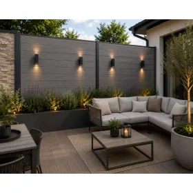 WPC falpanel 156x21x2900 mm - Grey