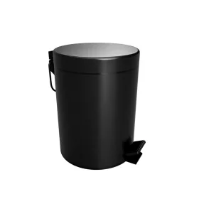   Sapho BEMETA DARK Szemetes “Soft Close”, 200x280x200 mm, 5l, fekete (104315010)