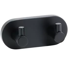  BEMETA DARK dupla fogas,120x55x50mm, matt fekete