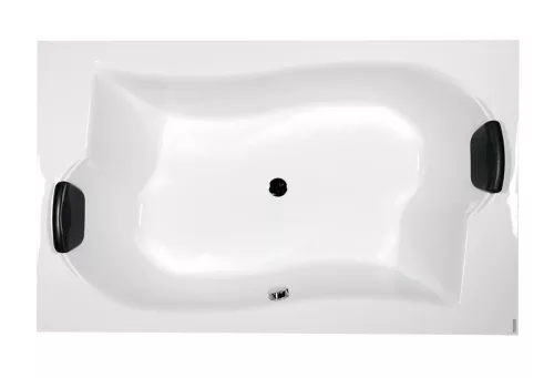 Fürdőkád acryl Royal 180x110 +kádláb+peremrögzítő