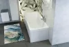 Fürdőkád acryl Mira 120x70 +kádláb+peremrögzítő