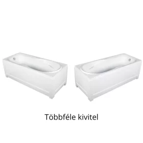  H2O oldallap 70 cm-es egyenes fürdőkádhoz - többféle kivitel (megfelelő a Danuta és a Molly kádhoz)