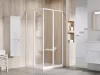 Supernova SRV2+SRV2 90x90 195 S zuhanykabin fehér+grape
