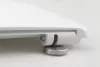LENA soft close WC-ülőke,duroplast, inox pánt