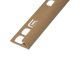 PVC pozitív élvédő profil 9/10 mm/2,50 m sötét beige