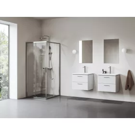 Blix II NBLRV2 80x80 zuhanykabin krómhatású+transparent