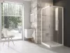 Blix BLRV2 80x80 zuhanykabin fehér+grape