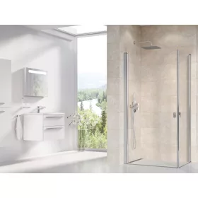   Chrome CRV1-90 zuhanyajtó krómhatású+transparent (1 oldal)
