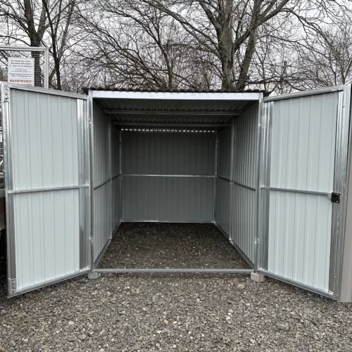 Kerti tároló lemez, barna 2x3 m