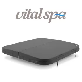 VitalSpa Thermotető Bermuda műbőr antracit (228x228 cm)