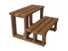VitalSpa Thermowood lépcső medencékhez, dijoni dió