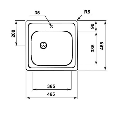 Mofém EVO 1B mosogatótálca (30000818)