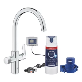 GROHE Blue Pure BauCurve kezdőkészlet ultrasafe szűrővel