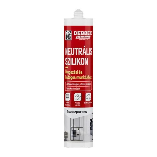 Den Braven neutrális szilikon transzparens 280ml