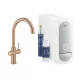 Grohe Blue Home C-kifolyós kezdőkészlet Brushed Warm Sunset
