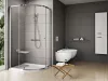 Pivot PSKK3 90x90 zuhanykabin krómhatású+transparent