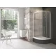 Blix BLCP4 80x80 SABINA zuhanykabin fehér+transparent