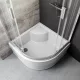 Blix BLCP4 80x80 SABINA zuhanykabin krómhatású+transparent
