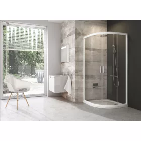 Blix BLCP4 90x90 zuhanykabin fehér+transparent