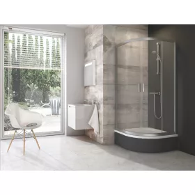 Blix BLCP4 90x90 SABINA zuhanykabin szatén+transparent
