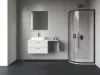 Blix II NBLCP4 90x90 zuhanykabin fekete+transparent