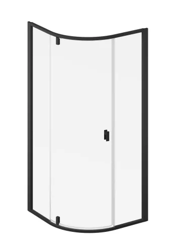 Nexty NSKK3-80 zuhanykabin fekete+transparent
