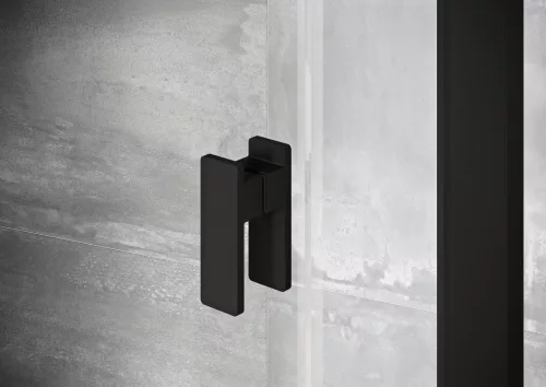Nexty NSKK3-80 zuhanykabin fekete+transparent