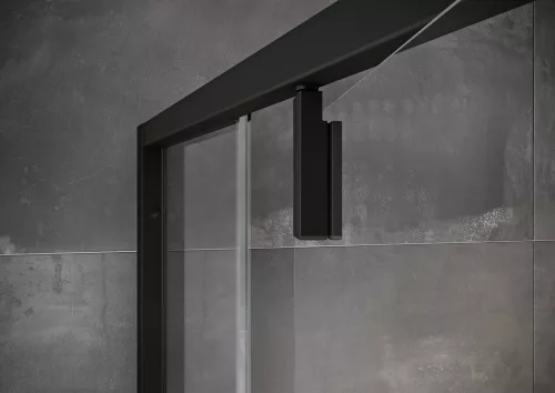 Nexty NSKK3-90 zuhanykabin fekete+transparent