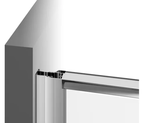 Nexty NSKK3-90 zuhanykabin matt fehér+transparent