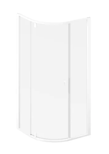 Nexty NSKK3-100 zuhanykabin matt fehér+transparent