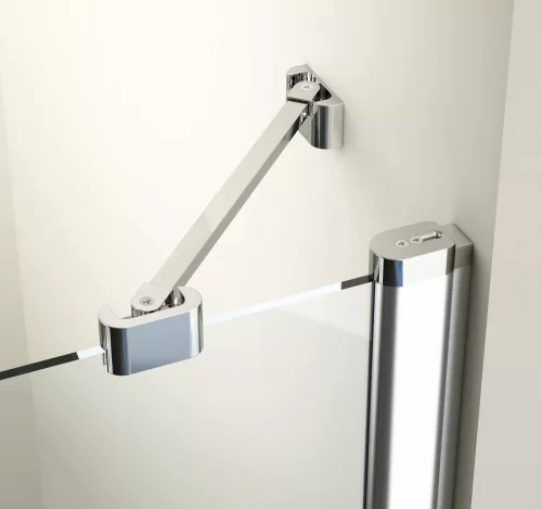 Chrome CSKK4-90 zuhanykabin krómhatású+transparent