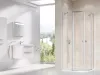 Chrome CSKK4-90 zuhanykabin szatén+transparent