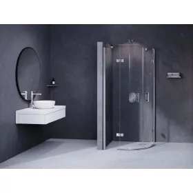 SmartLine SMSKK4 80x80 zuhanykabin króm+transparent