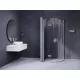 SmartLine SMSKK4 80x80 zuhanykabin króm+transparent