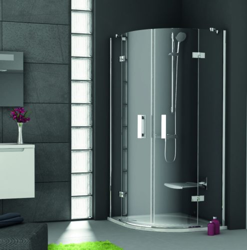 SmartLine SMSKK4 90x90 zuhanykabin króm+transparent