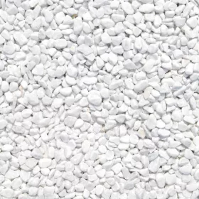   Márványkavics- Bianco Carrara- 5-12mm  25 kg/zsák (400015)