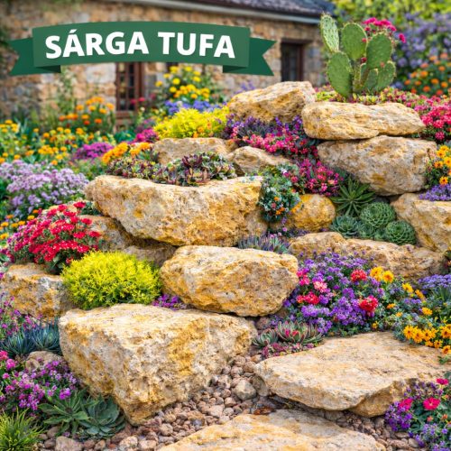 Sziklakerti kő Sárga tufa (400037)