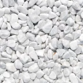   Márványkavics- Bianco Carrara- 16-25mm 25 kg/zsák (400043)