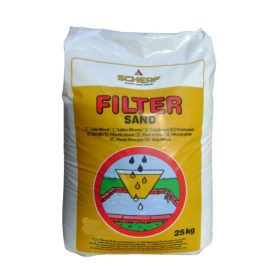 Szűrőhomok 0,4-0,8 méretű, 25 kg/zsák
