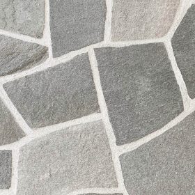   Burkolókő Kavala Szabálytalan Szürke 2-3 cm vastag (400160)