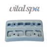 VitalSpa Fejpárna Calypso, Haiti (cool grey)