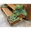 VitalSpa Thermowood virágláda lépcsős Barna