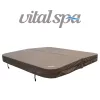 VitalSpa Thermotető Calypso / Haiti szövet barna (206x197 cm)