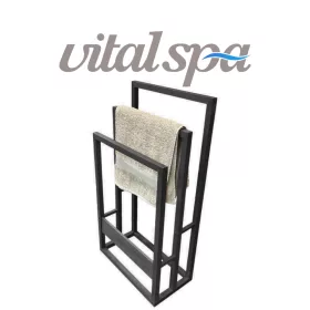 VitalSpa Thermowood törölközőtartó Antracit